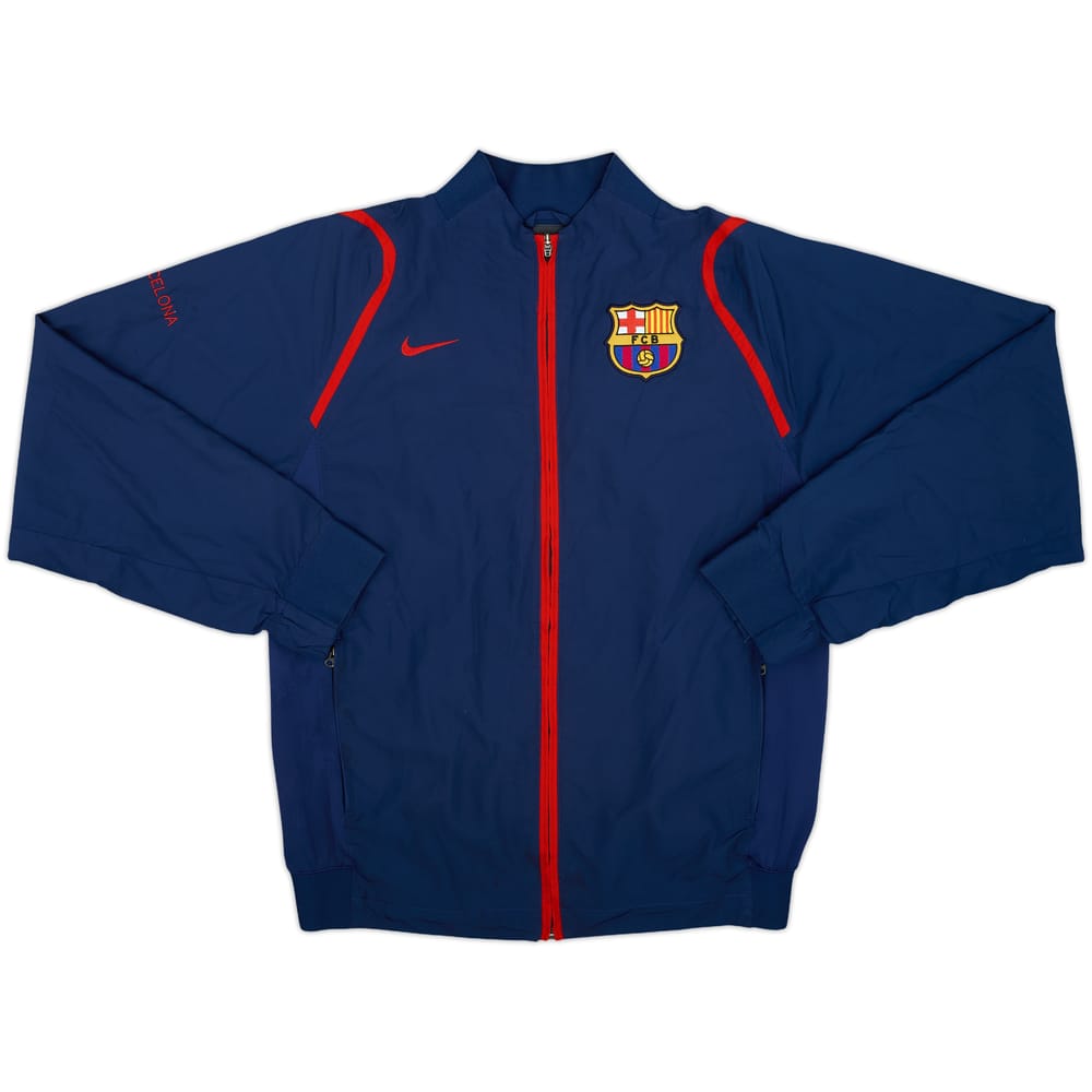 2006-07 Barcelona Nike Track Jacket - 8/10 - (M)