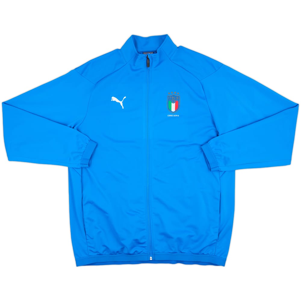 2018-19 Italy Puma Track Jacket - 8/10 - (XXL)