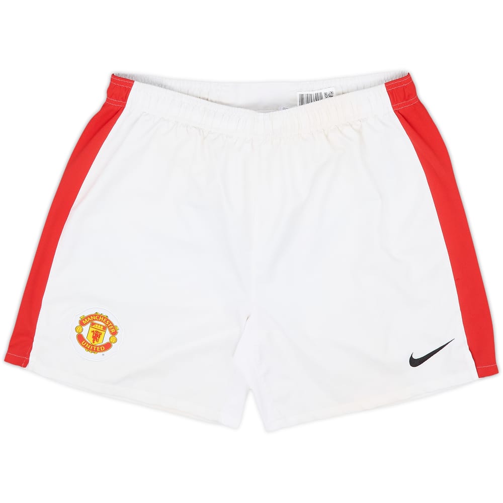 2009-10 Manchester United Home Shorts - 6/10 - (L)