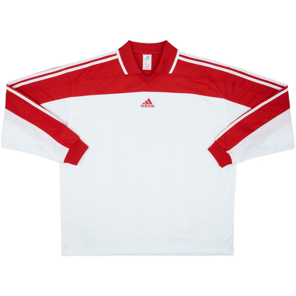 2000-01 adidas Template L/S Shirt - 9/10 - (XXL)
