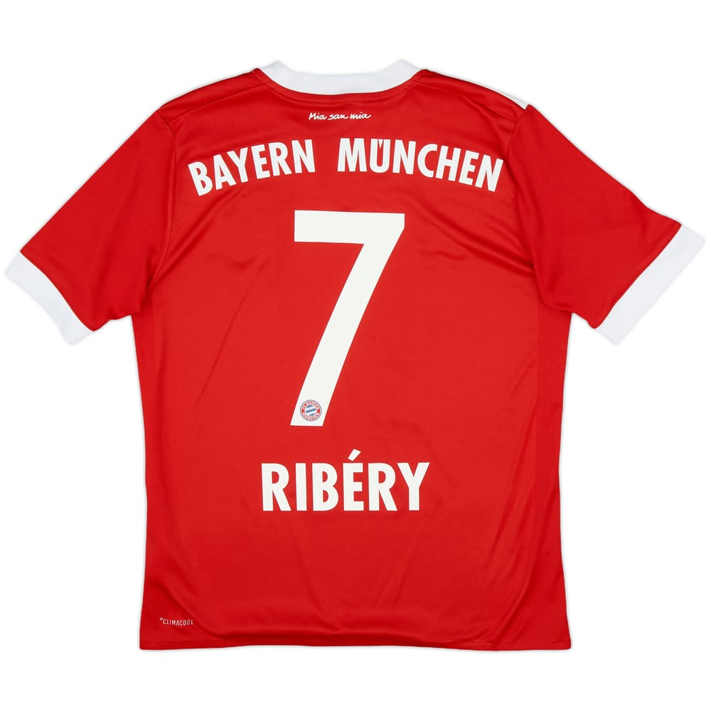 2017-18 Bayern Munich Home Shirt Ribery #7 - 7/10 - (L.Boys)