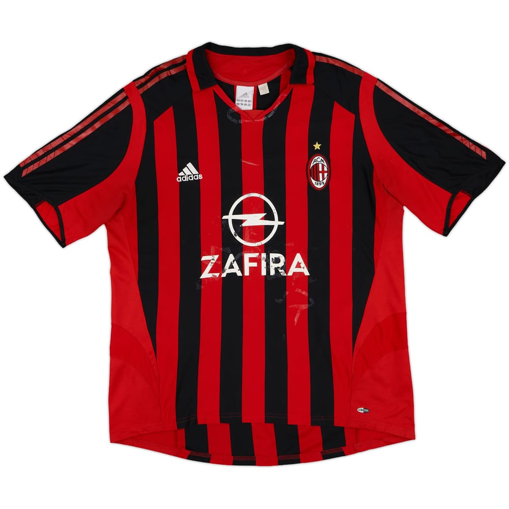 2005-06 AC Milan Home Shirt - 4/10 - (XL)
