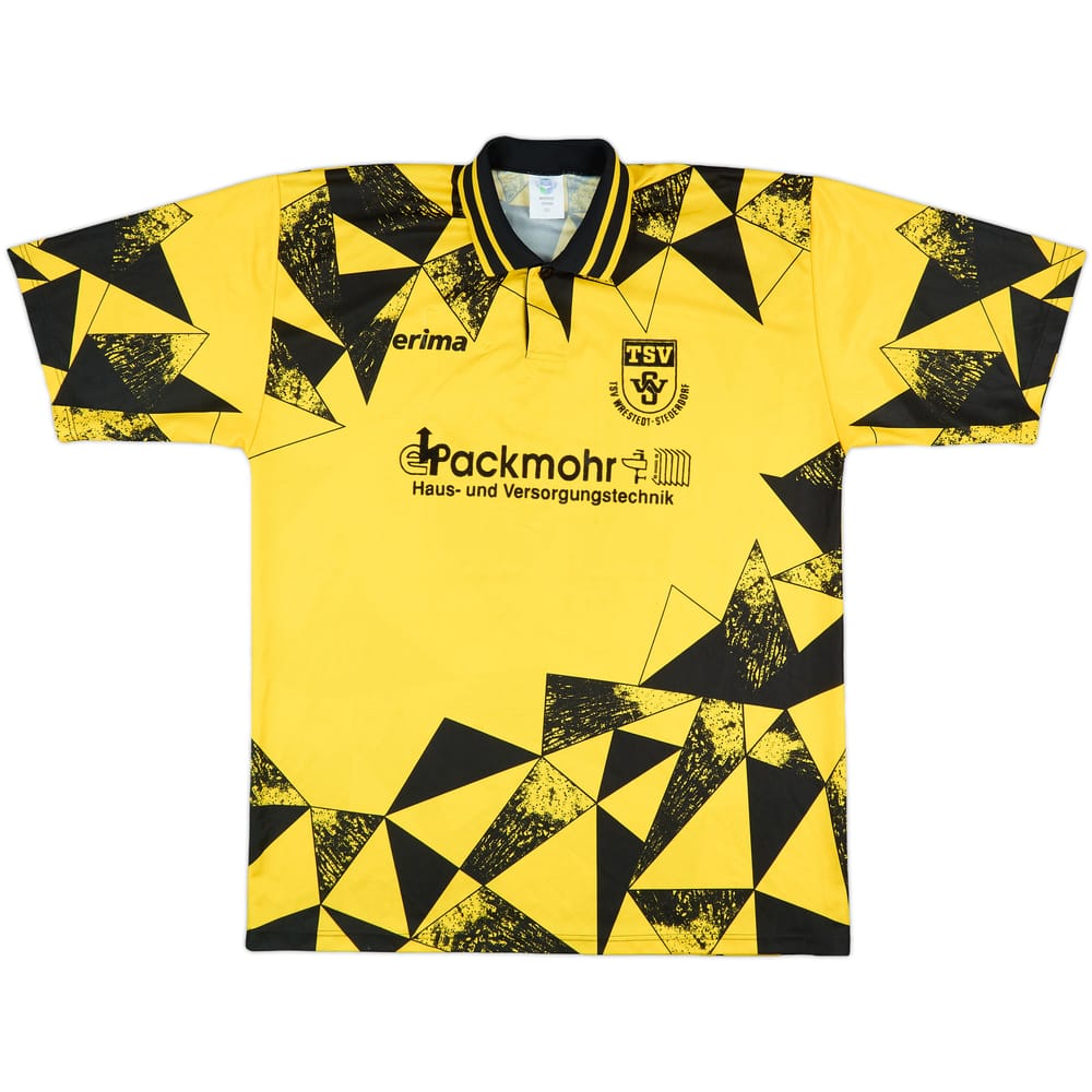 1995-96 Erima Template Signed Shirt #15 (TSV Wrestedt-Stederdorf) - 6/10 - (XXL)