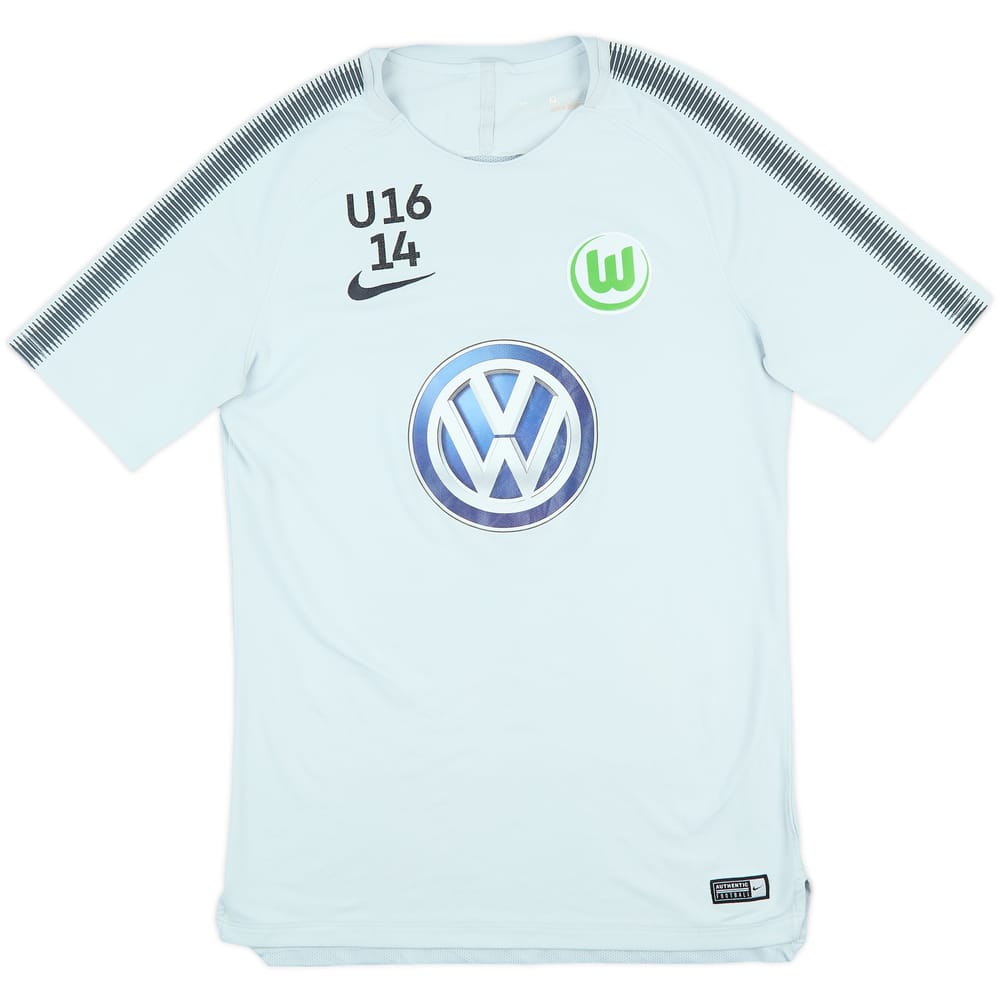 2016-17 Wolfsburg Player Issue U16 Nike Training Shirt #14 - 7/10 - (M)