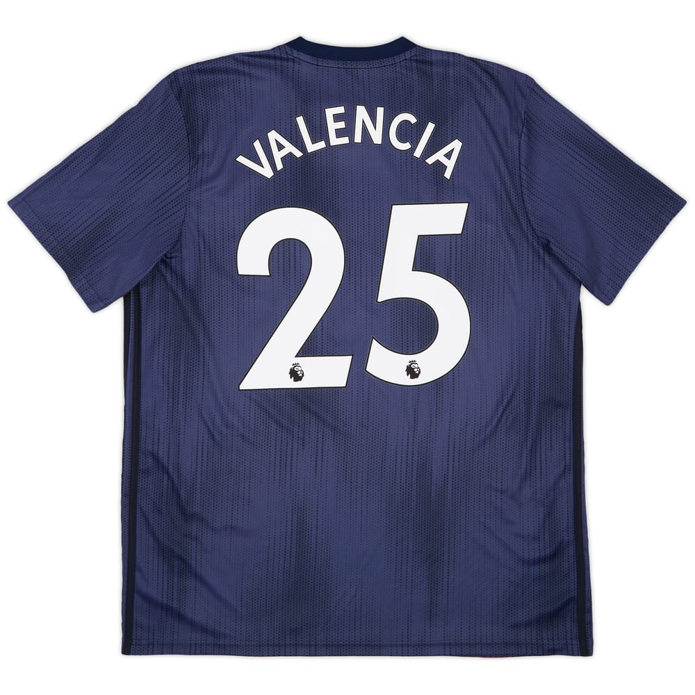 2018-19 Manchester United Third Shirt Valencia #25 - 10/10 - (XL)