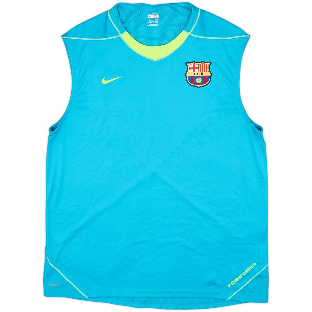 2007-08 Barcelona Nike Training Vest - 8/10 - (XL)