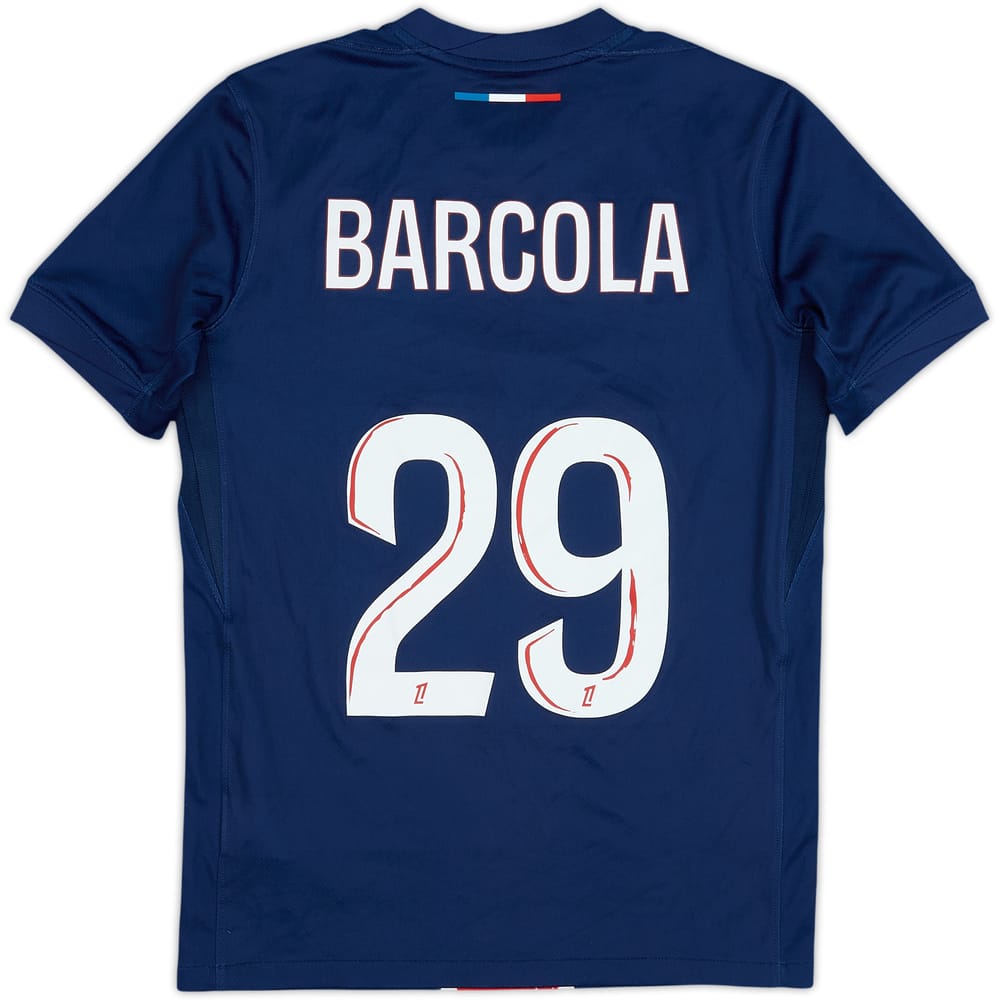2024-25 Paris Saint-Germain Home Shirt Barcola #29 - 9/10 - (13-14 Years)