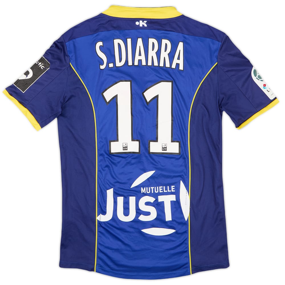 2016-17 Valenciennes Third Shirt S. Diarra #11  - 6/10 - (M)