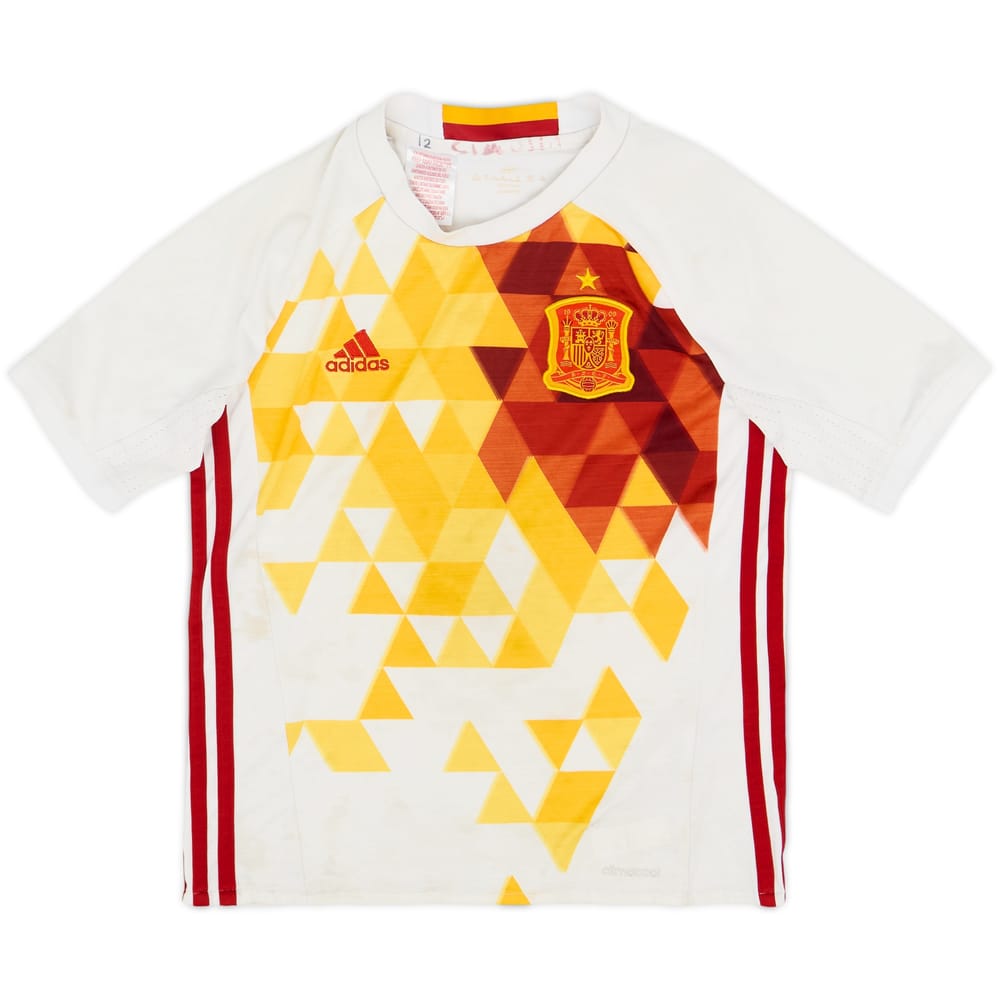 2016-17 Spain Away Shirt - 5/10 - (M.Boys)