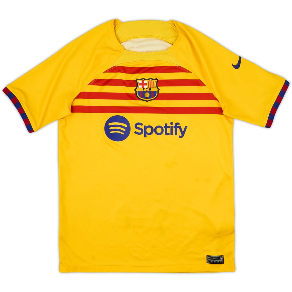 2023-24 Barcelona Fourth Shirt - 4/10 - (13-14 Years)