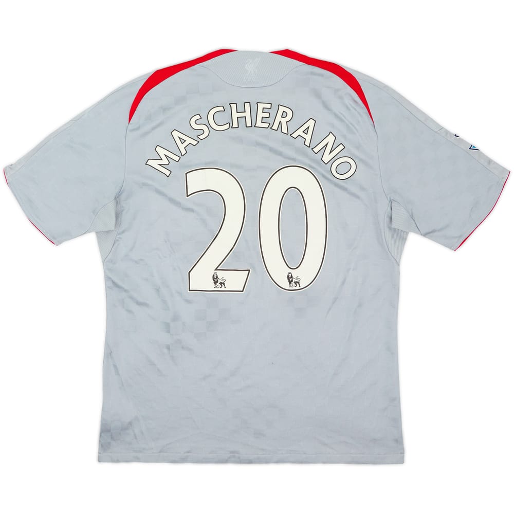 2008-09 Liverpool Away Shirt Mascherano #20 - 6/10 - (L)