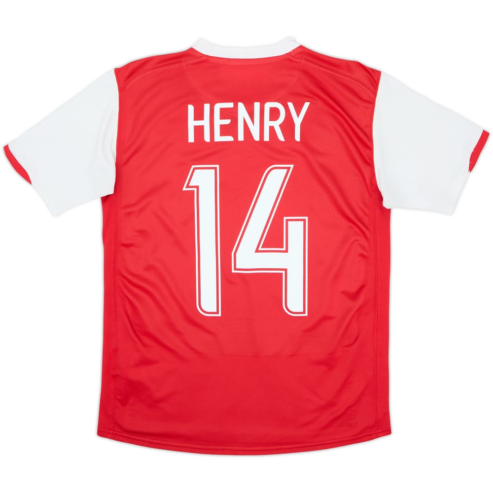 2006-08 Arsenal Home Shirt Henry #14 - 5/10 - (13-15 Years)