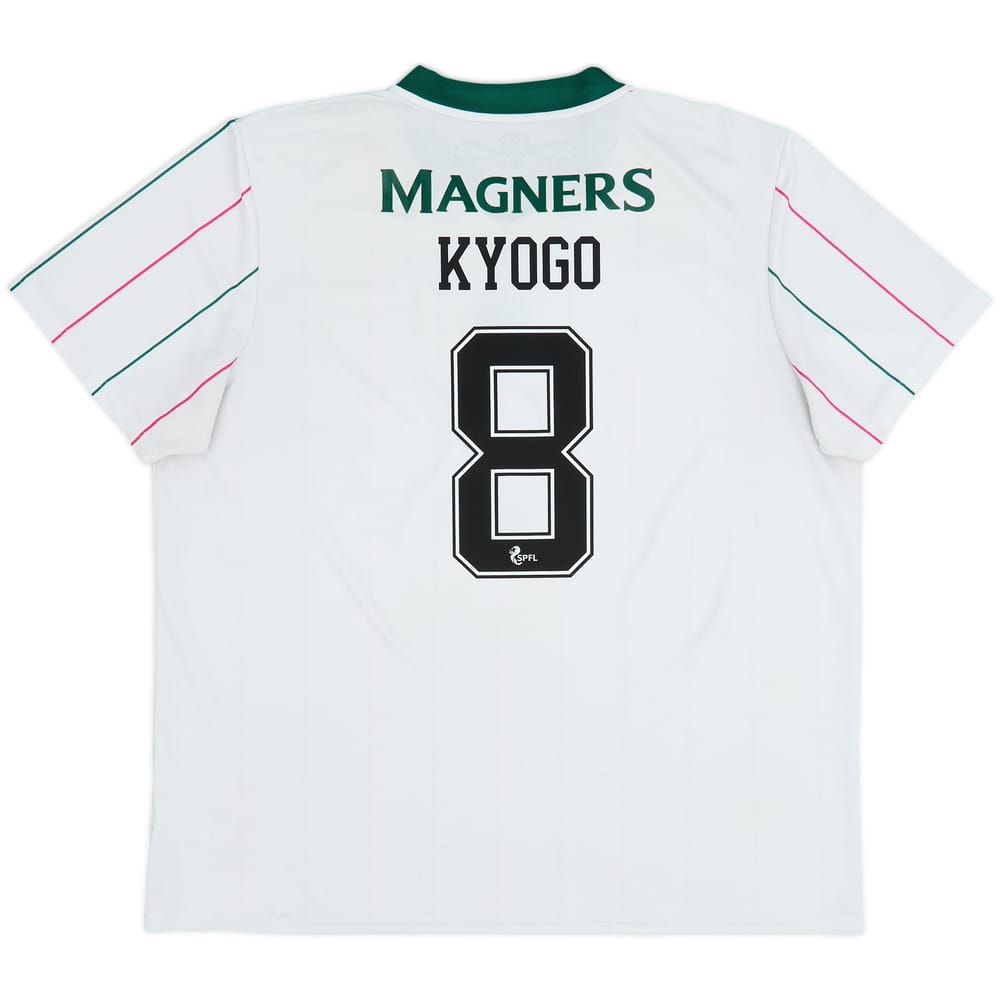 Camiseta de la tercera equipación del Celtic 2021-22 Kyogo #8 - 6/10 - (XXL)