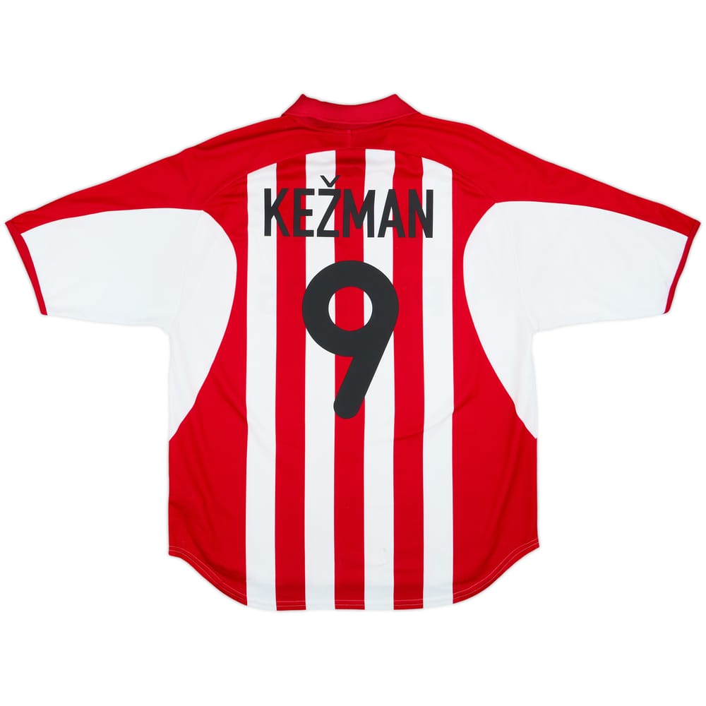 Camiseta de local del PSV 2000-02 Kezman #9 - 6/10 - (XL)