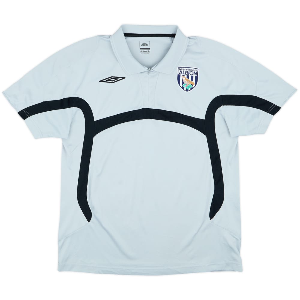2007-08 West Brom 1/4 Zip Polo Shirt - 10/10 - (L)