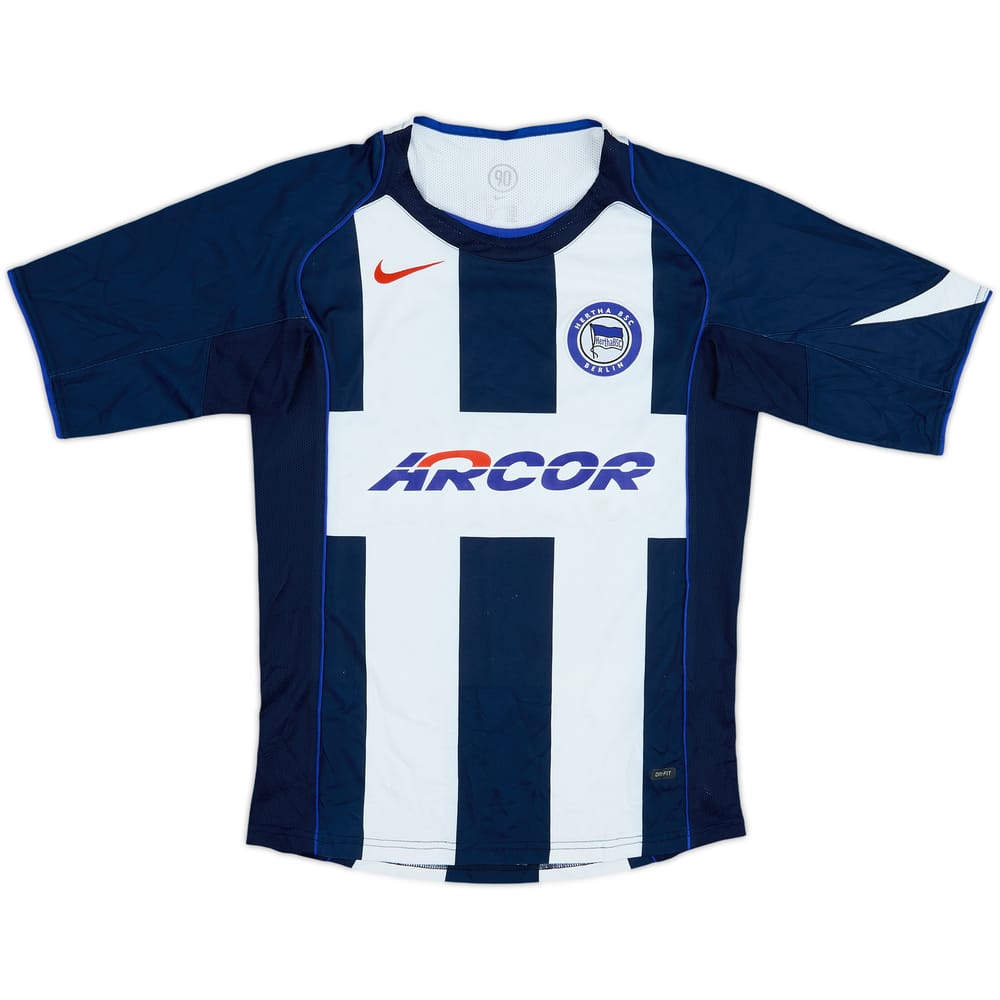 2004-05 Hertha Berlin Home Shirt - 5/10 - (15-16 Years)