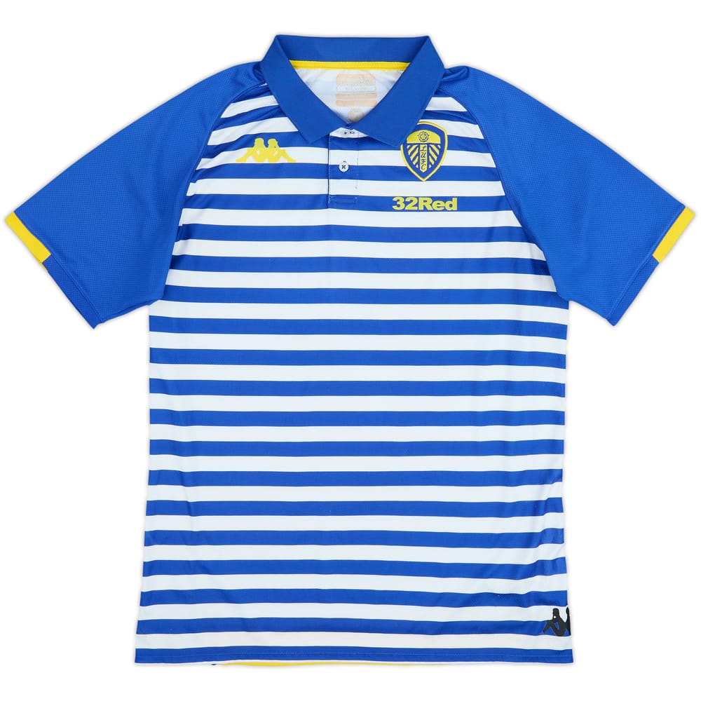 2017-18 Leeds United Kappa Polo Shirt - 8/10 - (XL)
