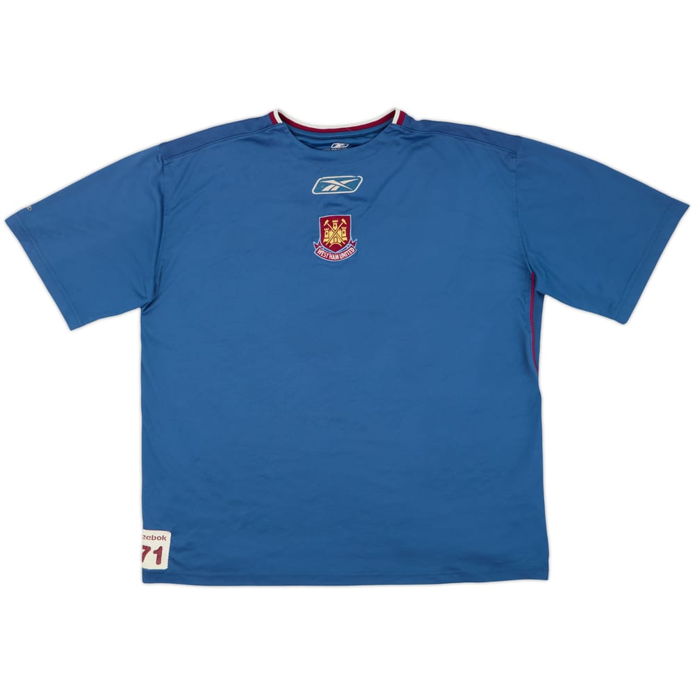 2004-05 West Ham Reebok Player Issue Training Shirt #71 - 6/10 - (XL)