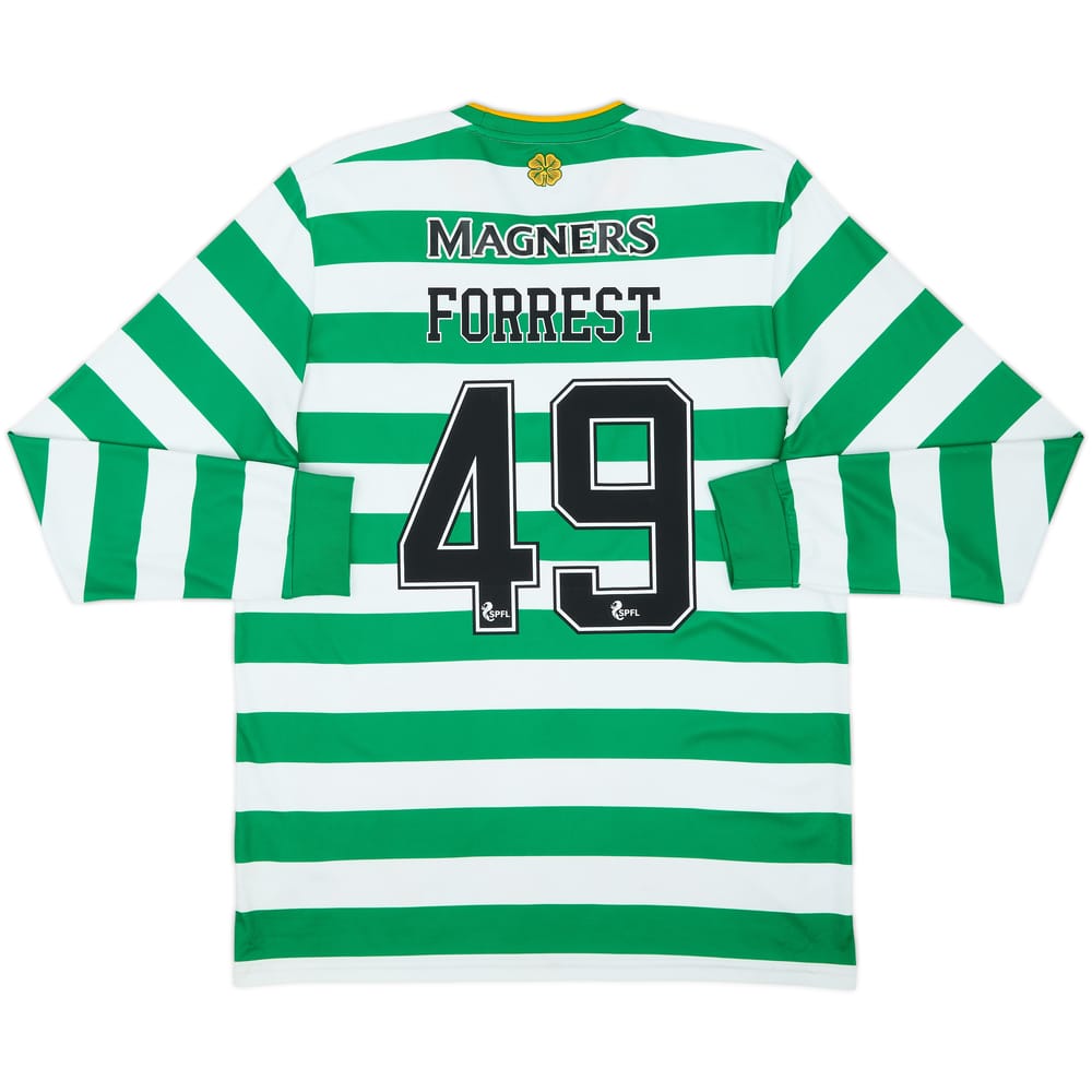 2020-21 Celtic Home L/S Shirt Forrest #49 - 6/10 - (L)