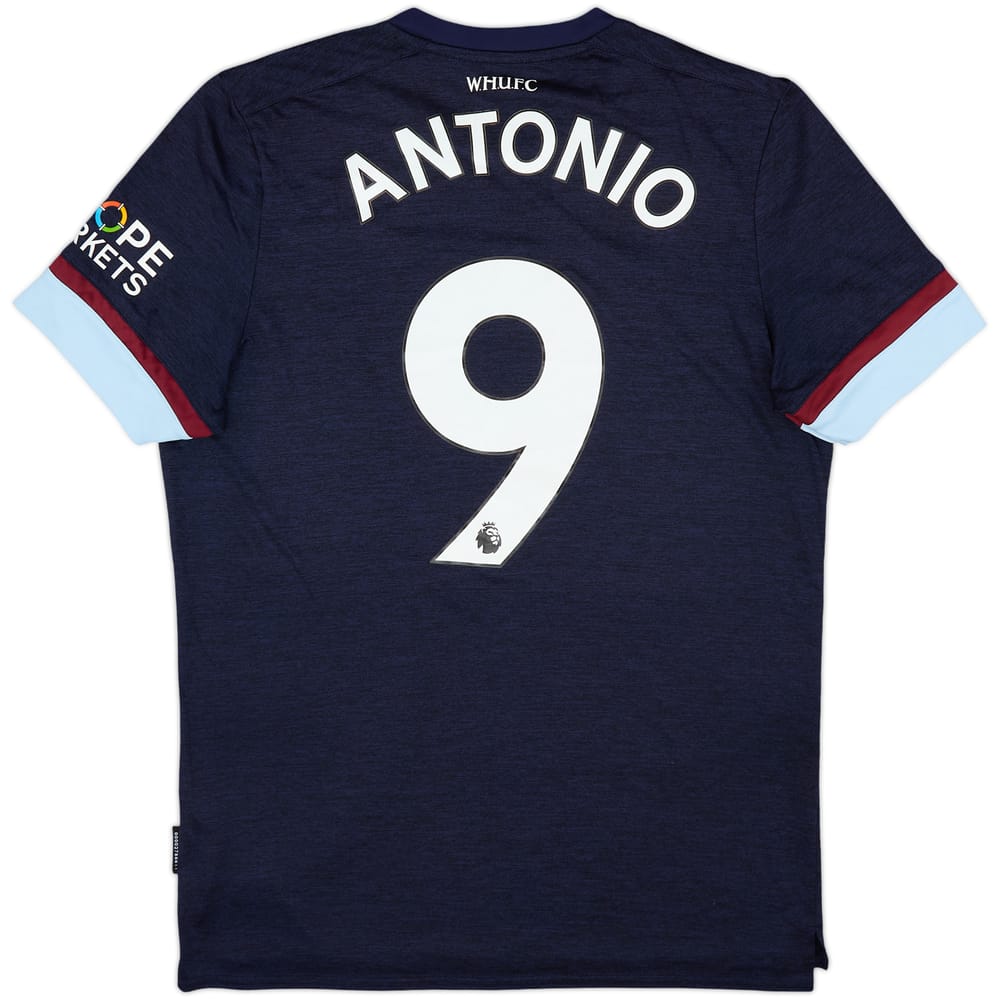 2021-22 West Ham Third Shirt Antonio #9 - 7/10 - (M)