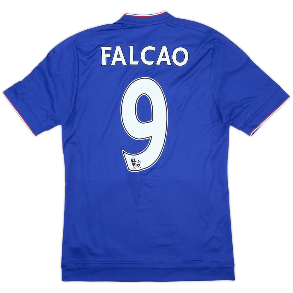 2015-16 Chelsea Home Shirt Falcao #9 - 10/10 - (S)