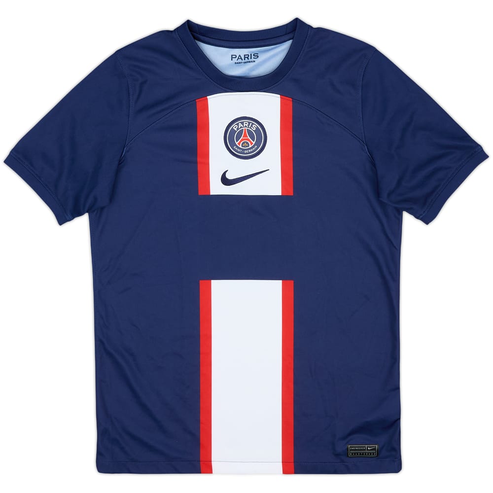 2022-23 Paris Saint-Germain Home Shirt - 9/10 - (12-13 Years)