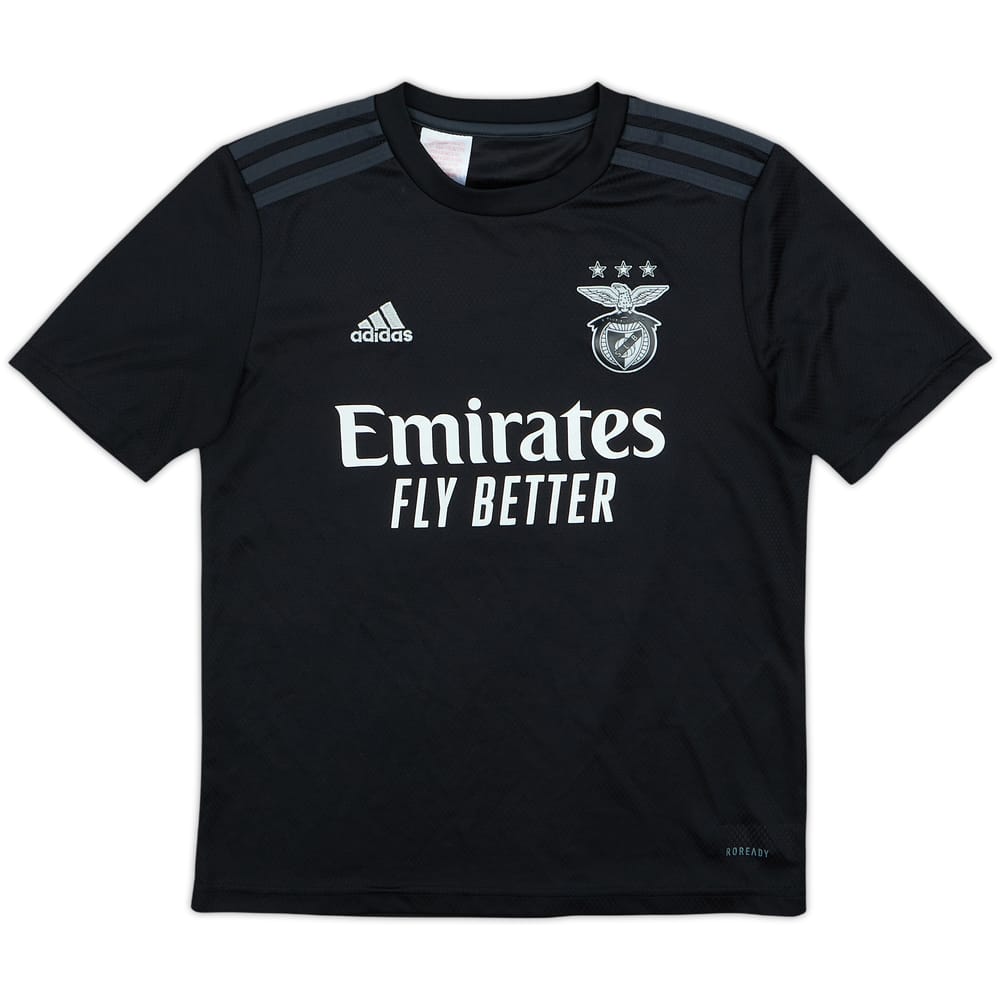 2020-21 Benfica Away Shirt - 7/10 - (11-12 Years)