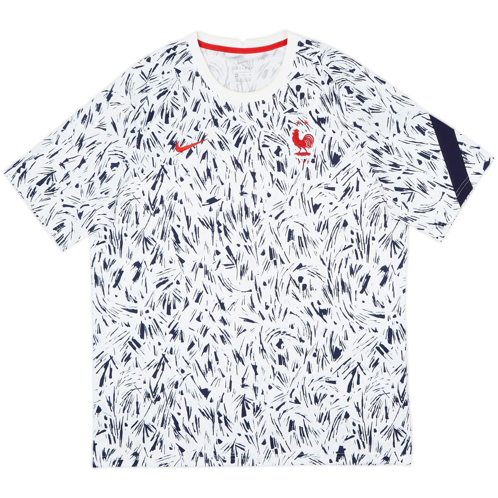 2020-21 France Nike Training Shirt - 7/10 - (XL)