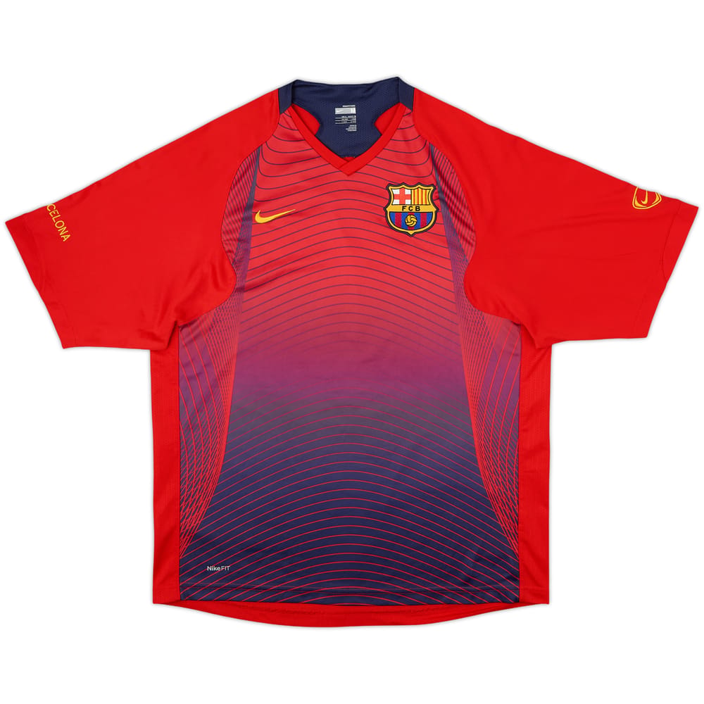 2007-08 Barcelona Nike Training Shirt - 10/10 - (M)