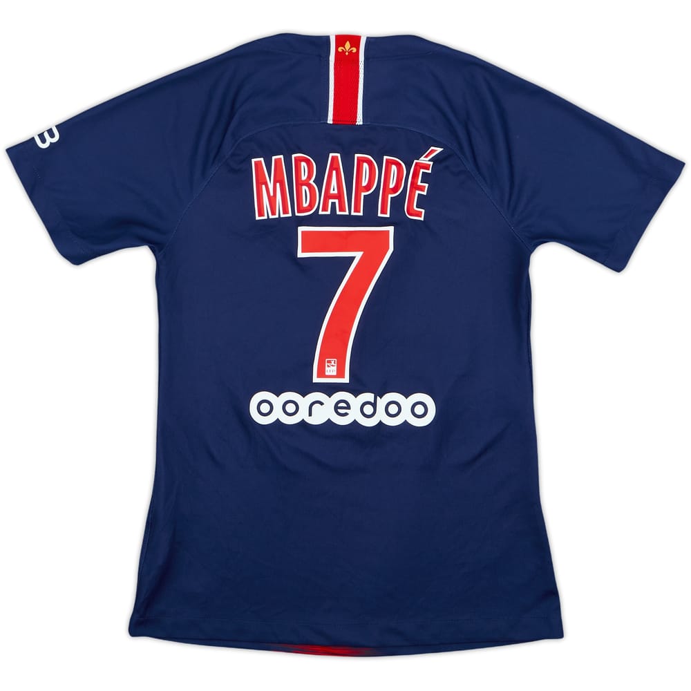 2018-19 Paris Saint-Germain Home Shirt Mbappe #7 - 8/10 - (Women's XS)