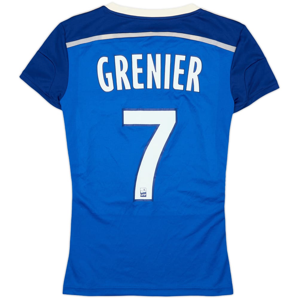 2014-15 Lyon Away Shirt Grenier #7 - 8/10 - (Women's XS)