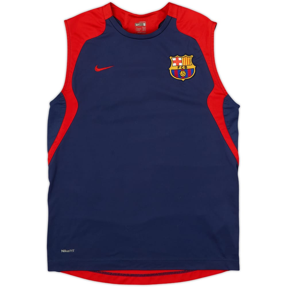 2007-08 Barcelona Nike Training Vest - 8/10 - (S)