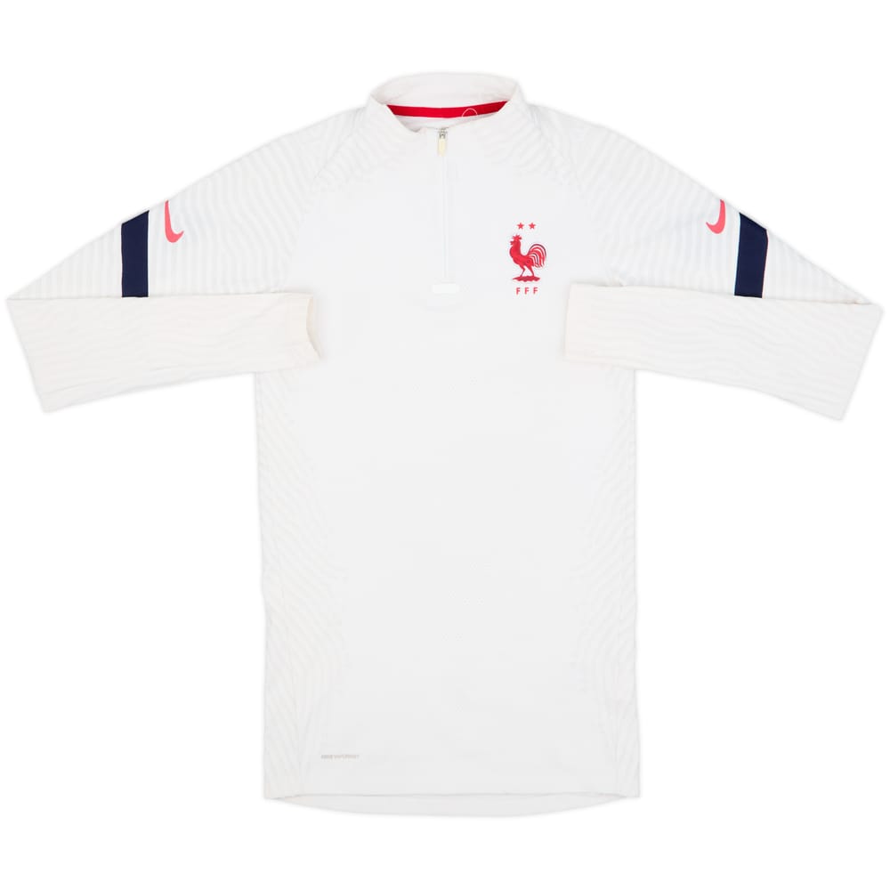 2020-21 France Nike Vaporknit 1/4 Zip Drill Top - 6/10 - (XS)