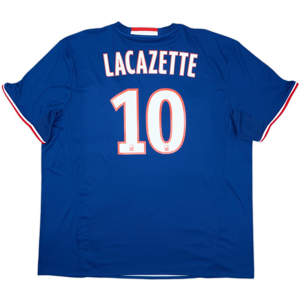 2016-17 Lyon Away Shirt Lacazette #10 - 9/10 - (XXL)