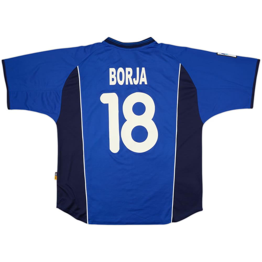 2002-03 Getafe Home Shirt Borja #18 - 9/10 - (L)