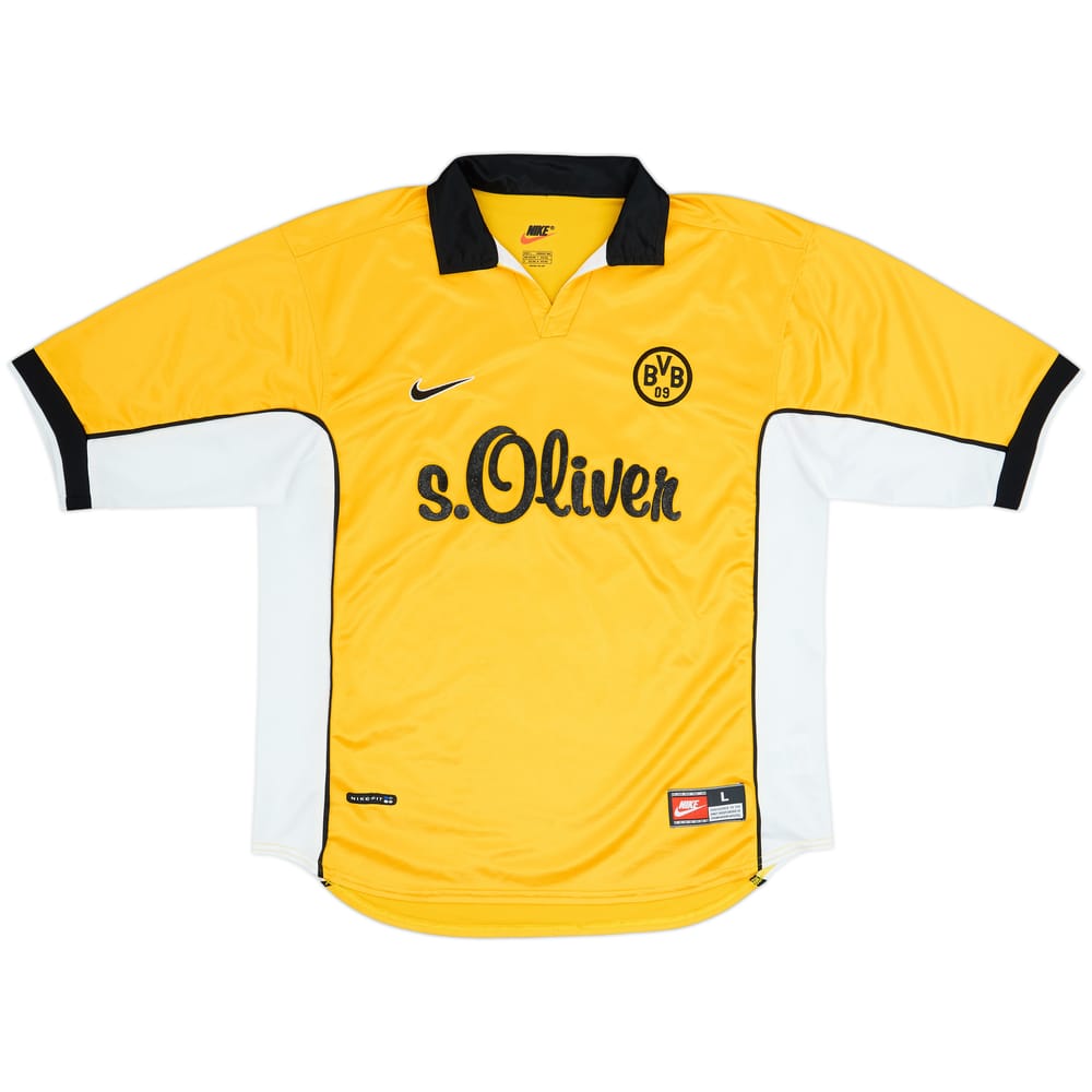 1998-00 Borussia Dortmund Home Shirt - 8/10 - (L)