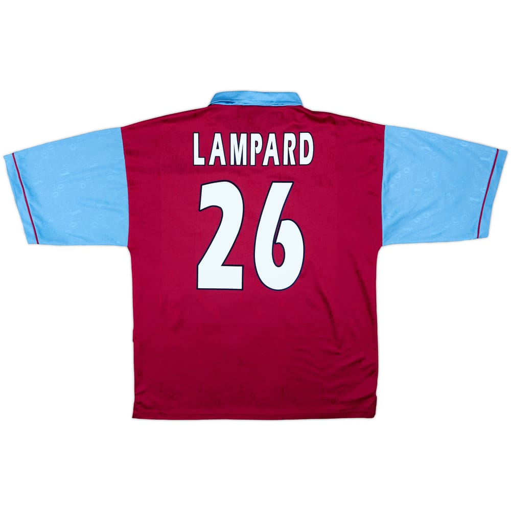 1995-97 West Ham Centenario Camiseta Local Lampard #26 - 8/10 - (L)