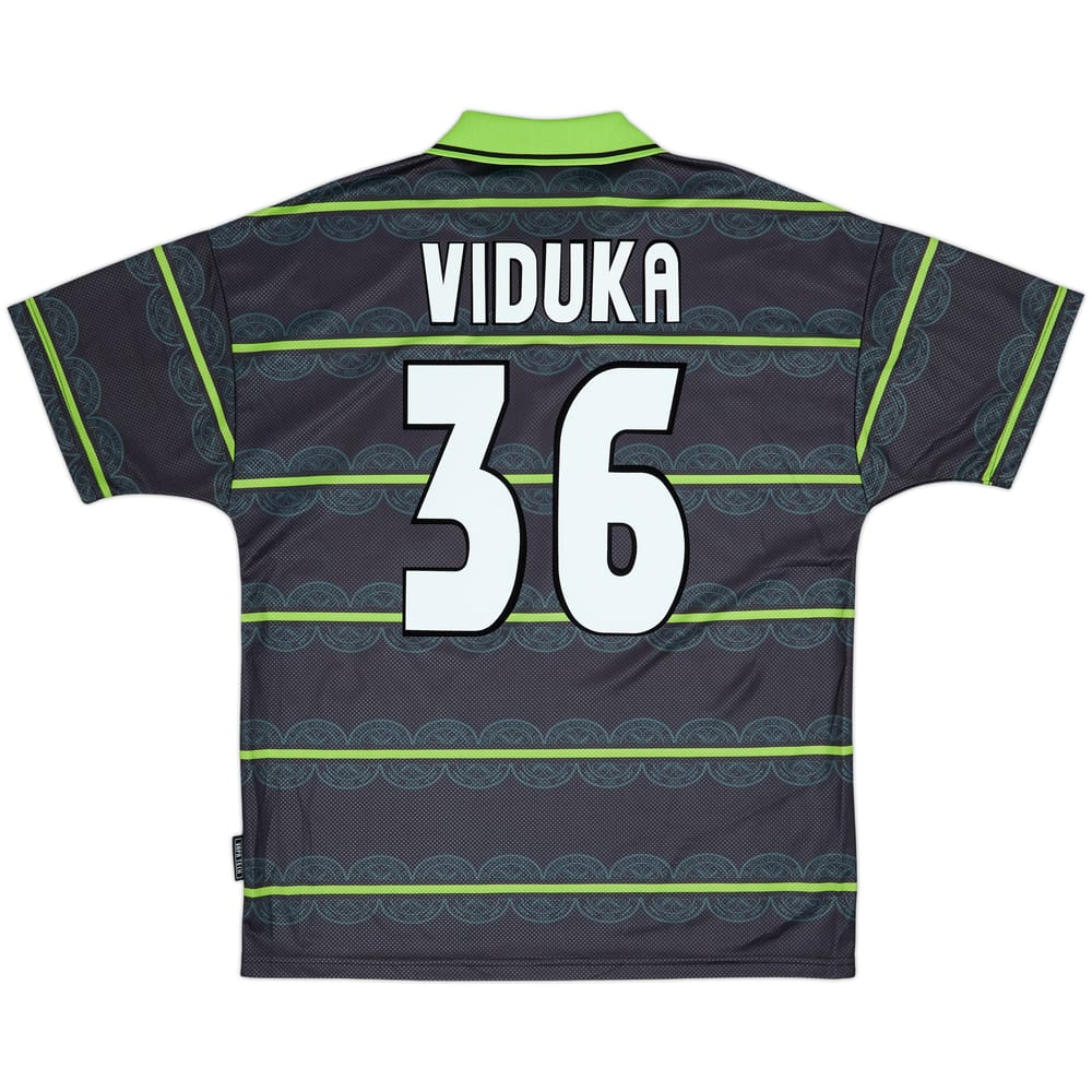 1998-99 Celtic Away Shirt Viduka #36 - 10/10 - (L)