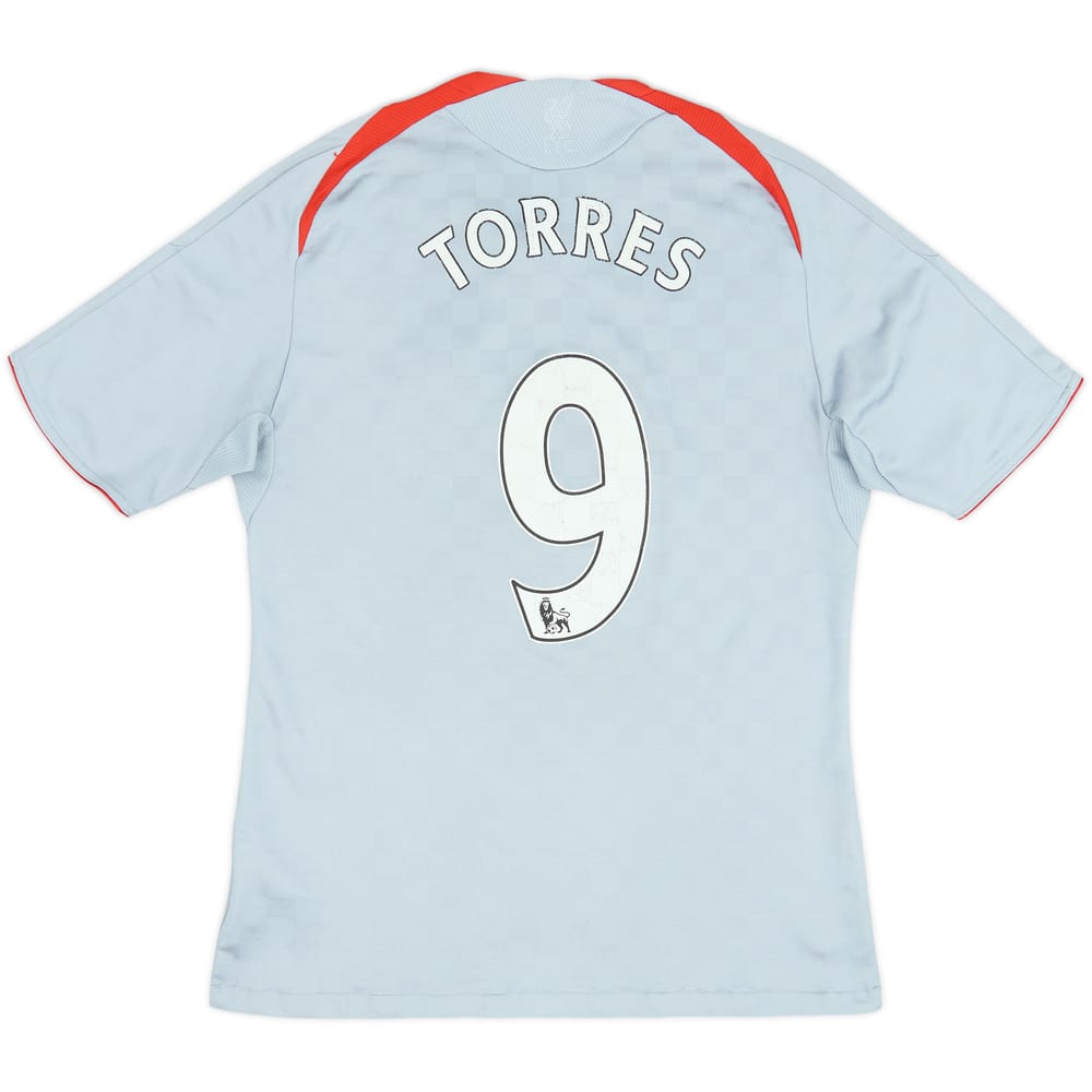2008-09 Liverpool Away Shirt Torres #9 - 6/10 - (L)