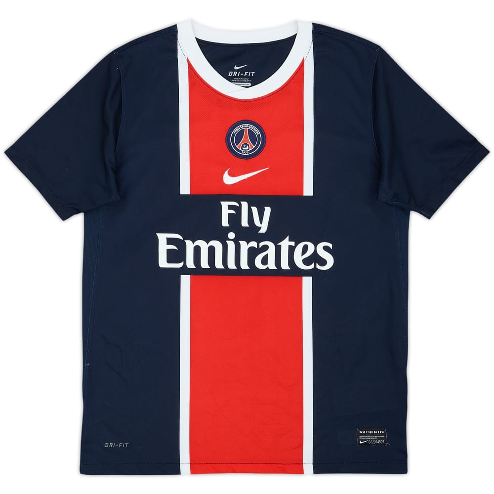 2011-12 Paris Saint-Germain Home Shirt - 8/10 - (L.Boys)