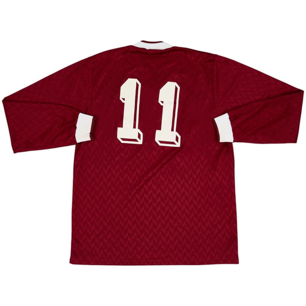 Camiseta de local versión de partido del Livorno 1990-91 #11