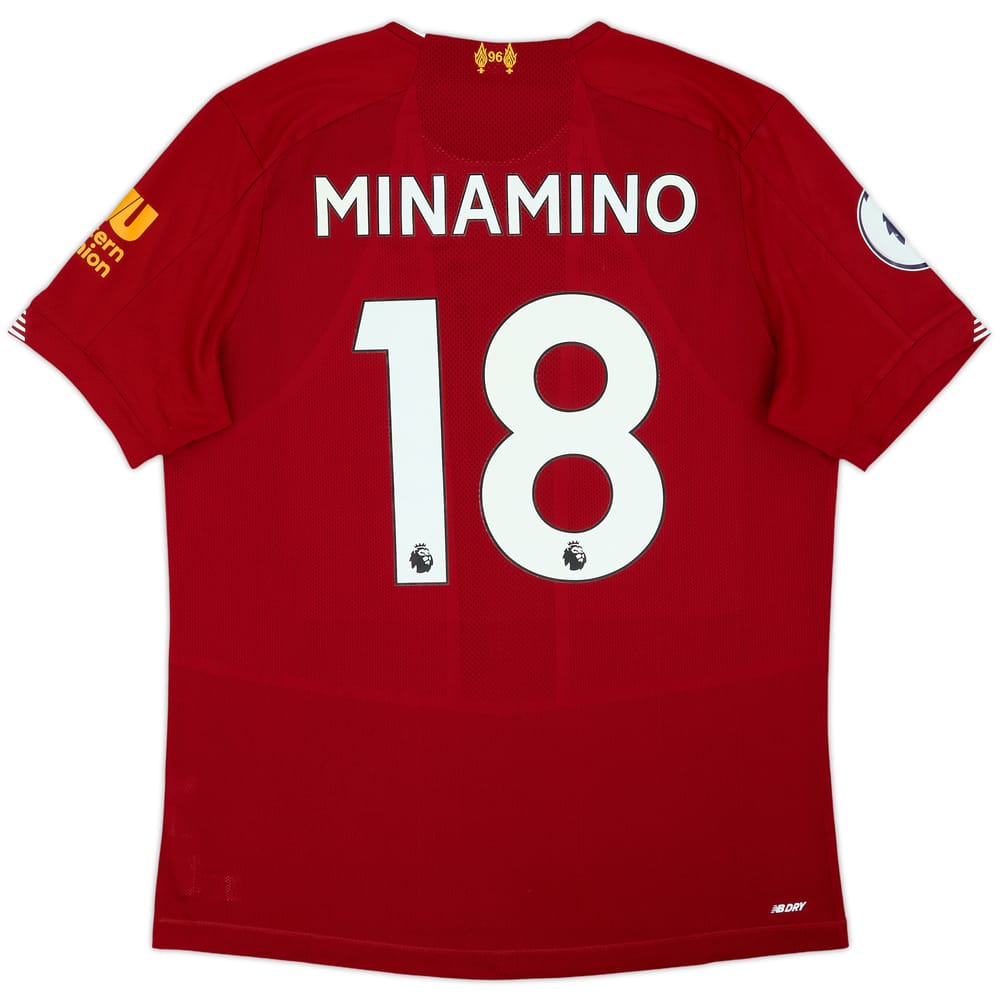 2019-20 Liverpool Home Shirt Minamino #18 - 8/10 - (L)