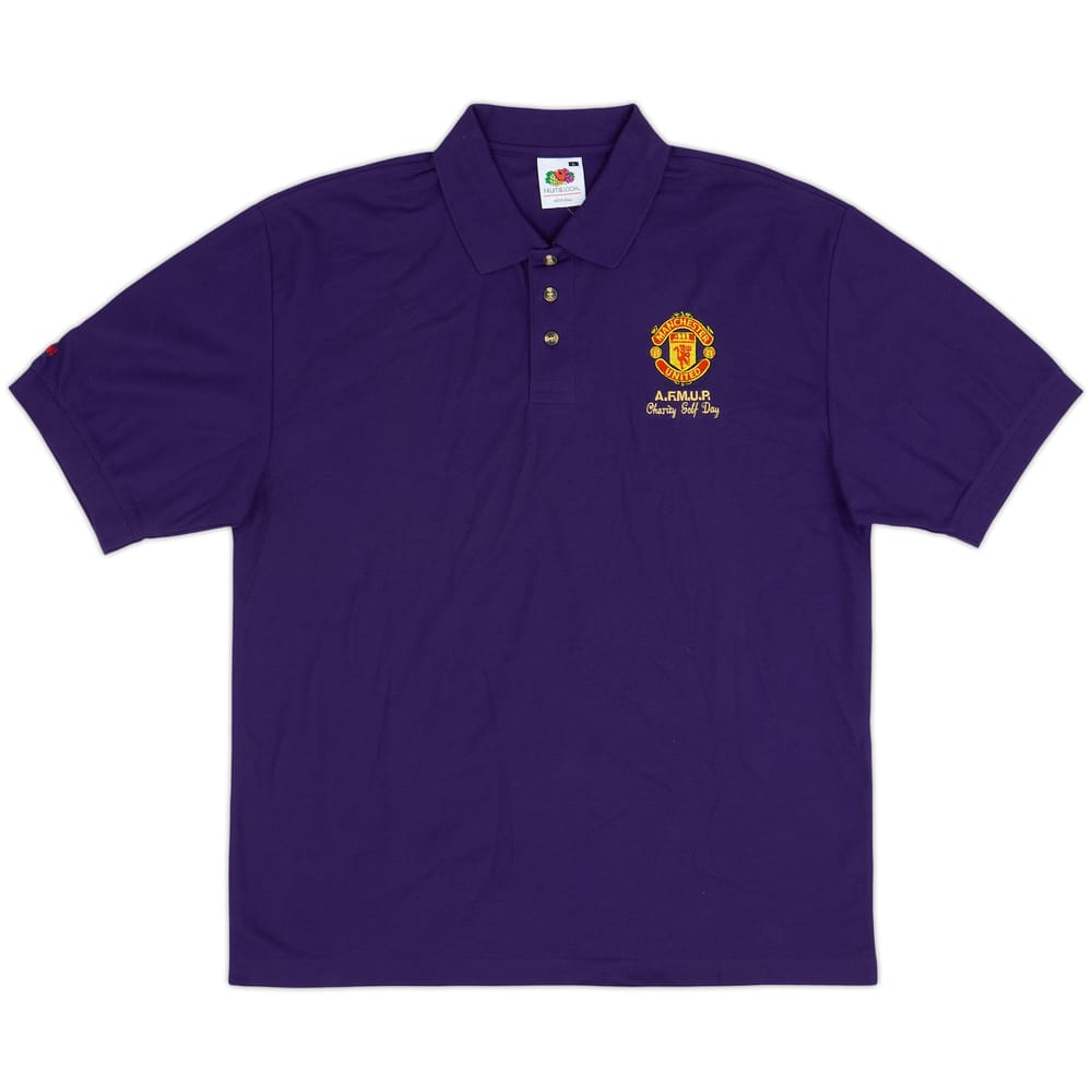 2002-04 Manchester United 'Charity Golf Day' Polo Shirt - 10/10 - (L)
