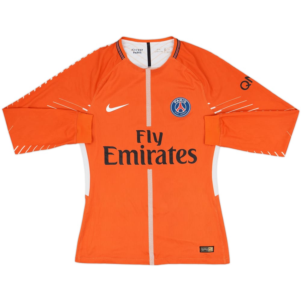 2017-18 Paris Saint-Germain Player Issue GK Shirt - 4/10 - (M)