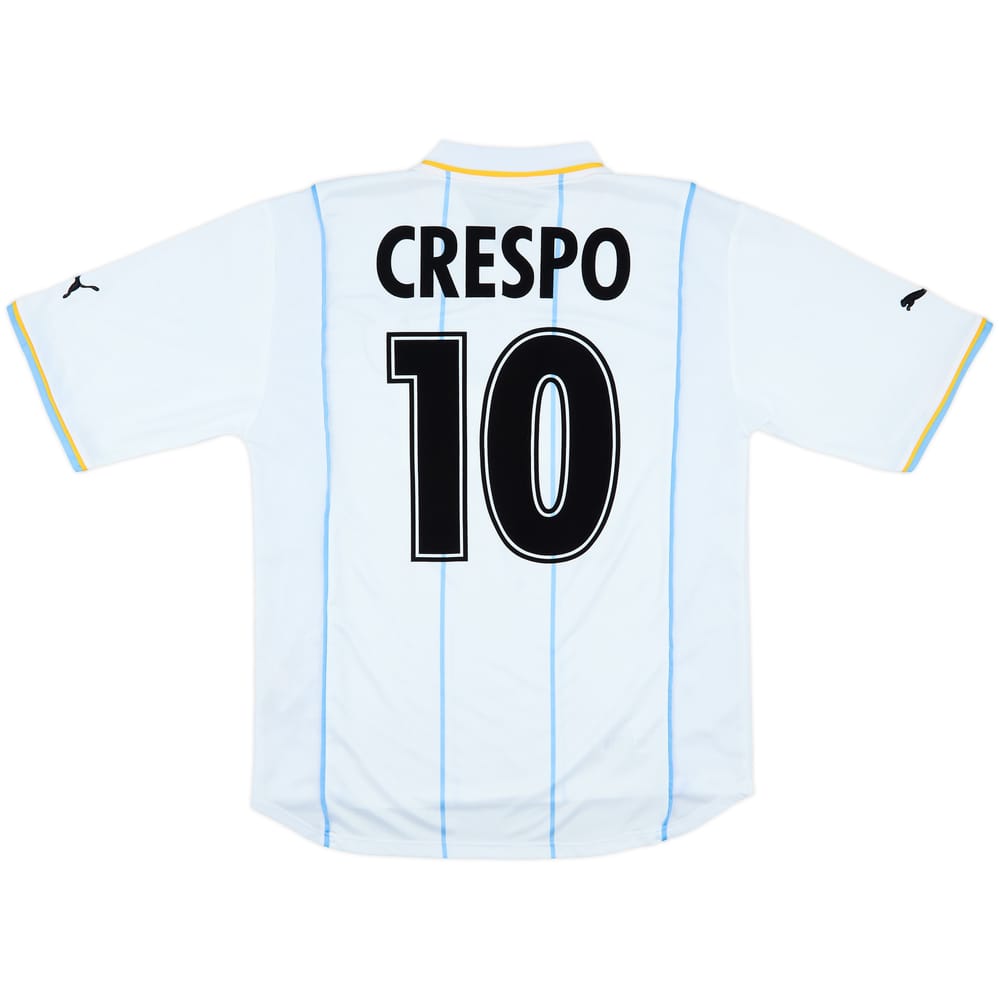 2001-02 Lazio European Home Shirt Crespo #10 - 6/10 - (M)