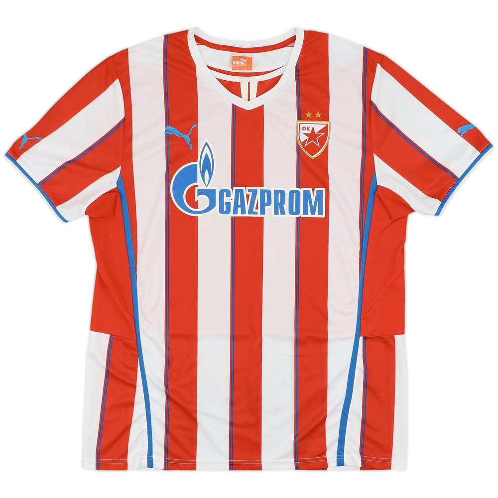 2013-14 Red Star Belgrade Home Shirt - 7/10 - (XL)