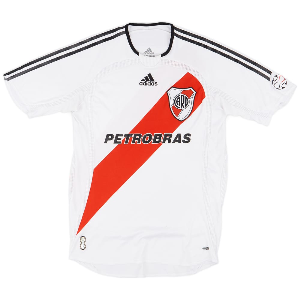 2006-07 River Plate Home Shirt - 8/10 - (S)