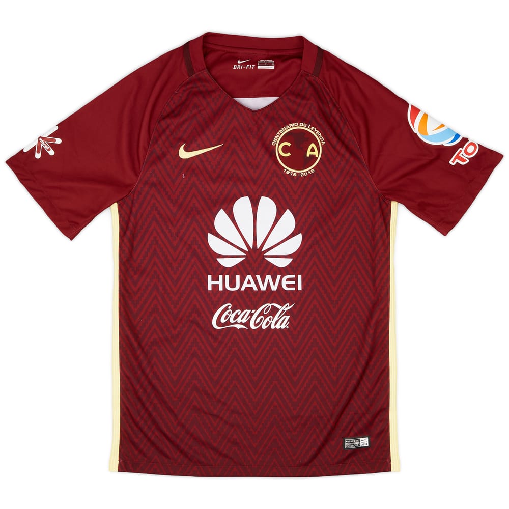 2016-17 Club America Centenary Away Shirt - 5/10 - (S)