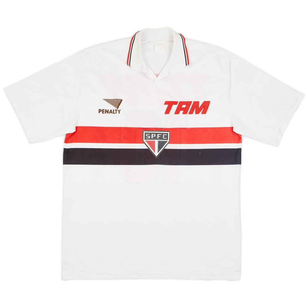 1994 Sao Paulo Home Shirt #10 (Juninho) - 8/10 - (XL)