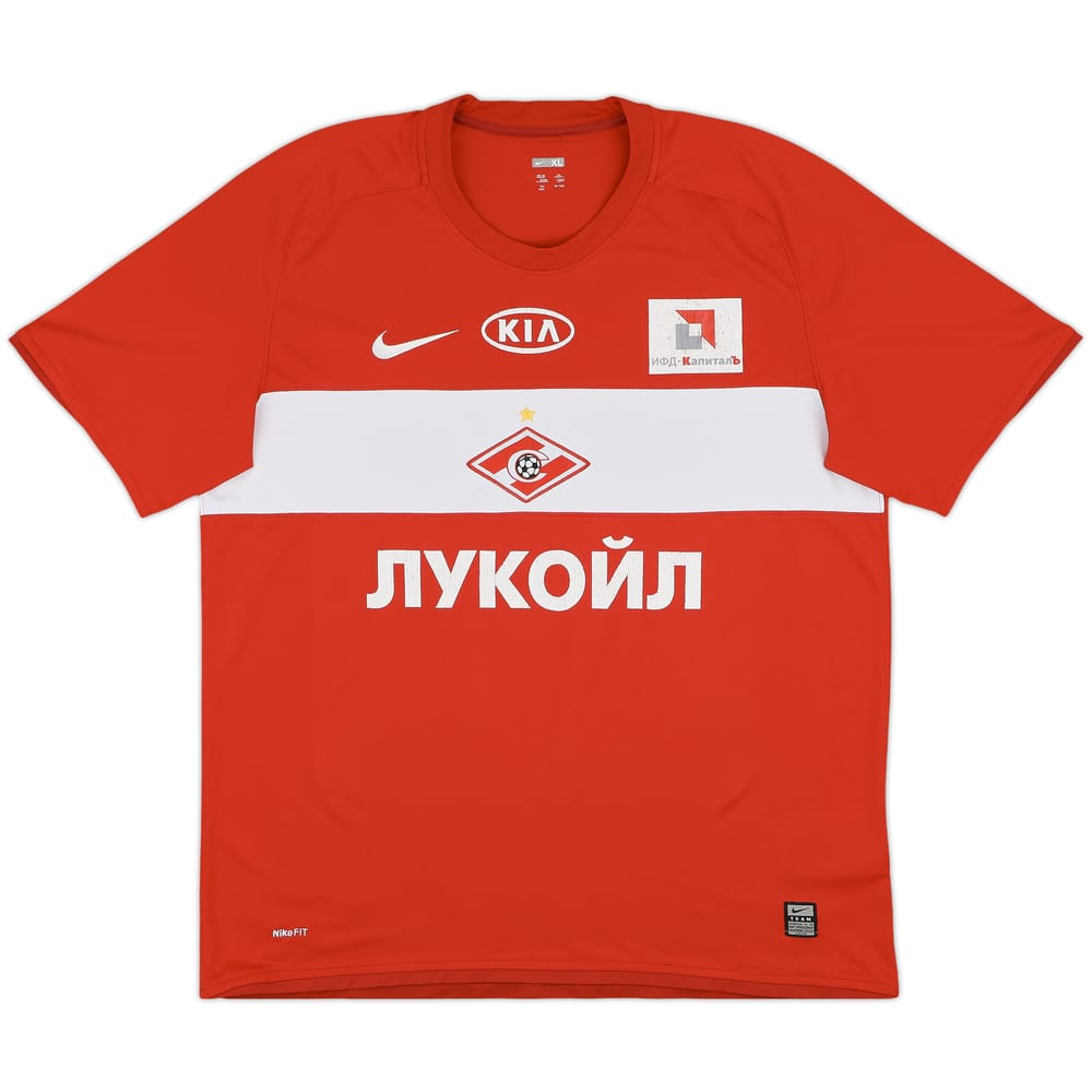 2009 Spartak Moscow Home Shirt - 6/10 - (XL)